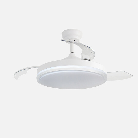 Dlc Espero Led Tavan Vantilatörü Açılır Kapanır Beyaz 107 cm Uzaktan Kumandalı