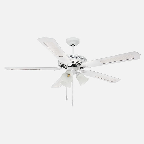 Dlc Karayel Tavan Vantilatörü Beyaz 3XE27 132 cm