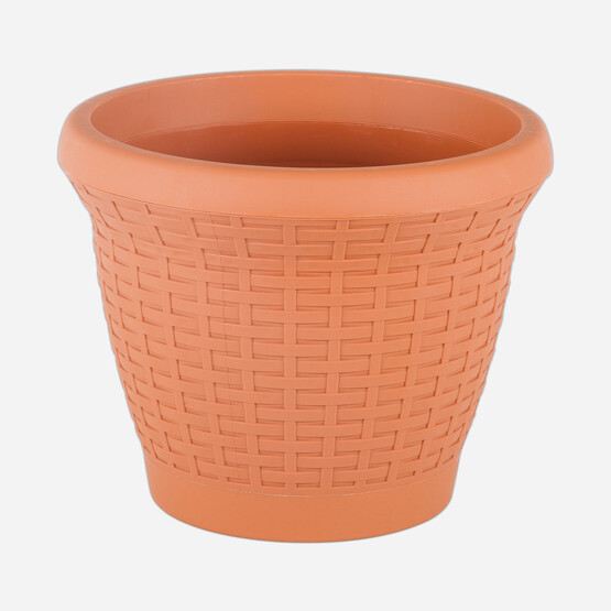 Serinova Hasır Saksı Beyaz 25 cm
 