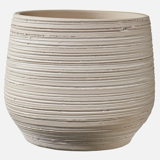Ravenna Saksı Krem 12 cm