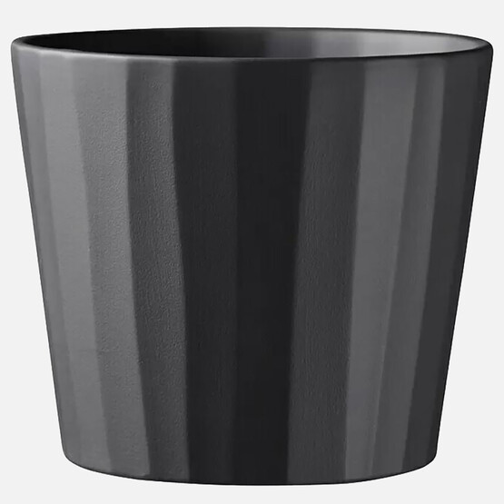 Umea Saksı Siyah 13cm